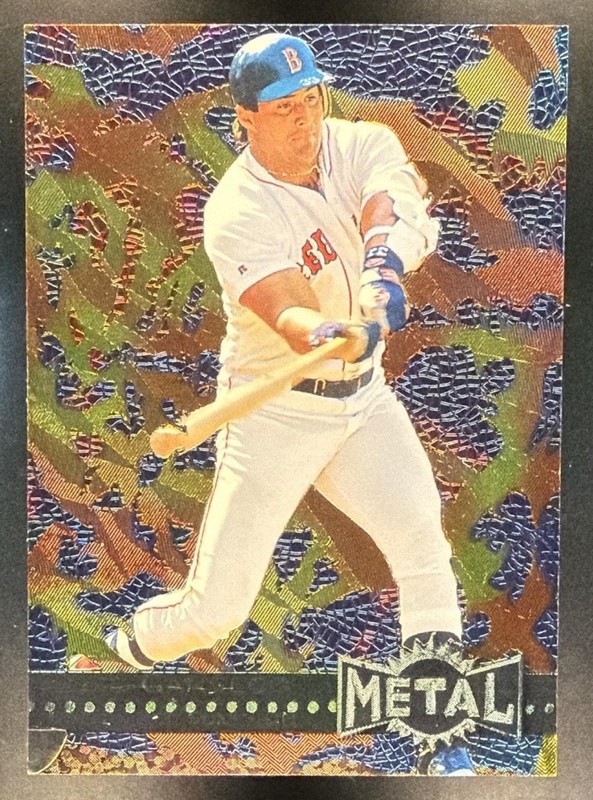 1996 Fleer Baseball Metal Universe Jose Canseco #12 Boston Red Sox