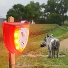 Solar Alarm Light Motion Detector Outdoor Waterproof 129db Security Siren Lamp