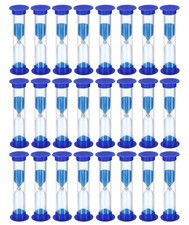24 Pack 2 Minute Sand Timer for Kids, Hourglass Sand Clock Timer for Classroo...