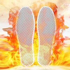 1 Pair of Magnetic Therapy Thermal Self-heating Foot Pad Foot Cushion Insoles