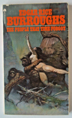 THE PEOPLE THAT TIME FORGOT 1973 TB Frazetta US Edgar Rice Burroughs TARZAN Ace