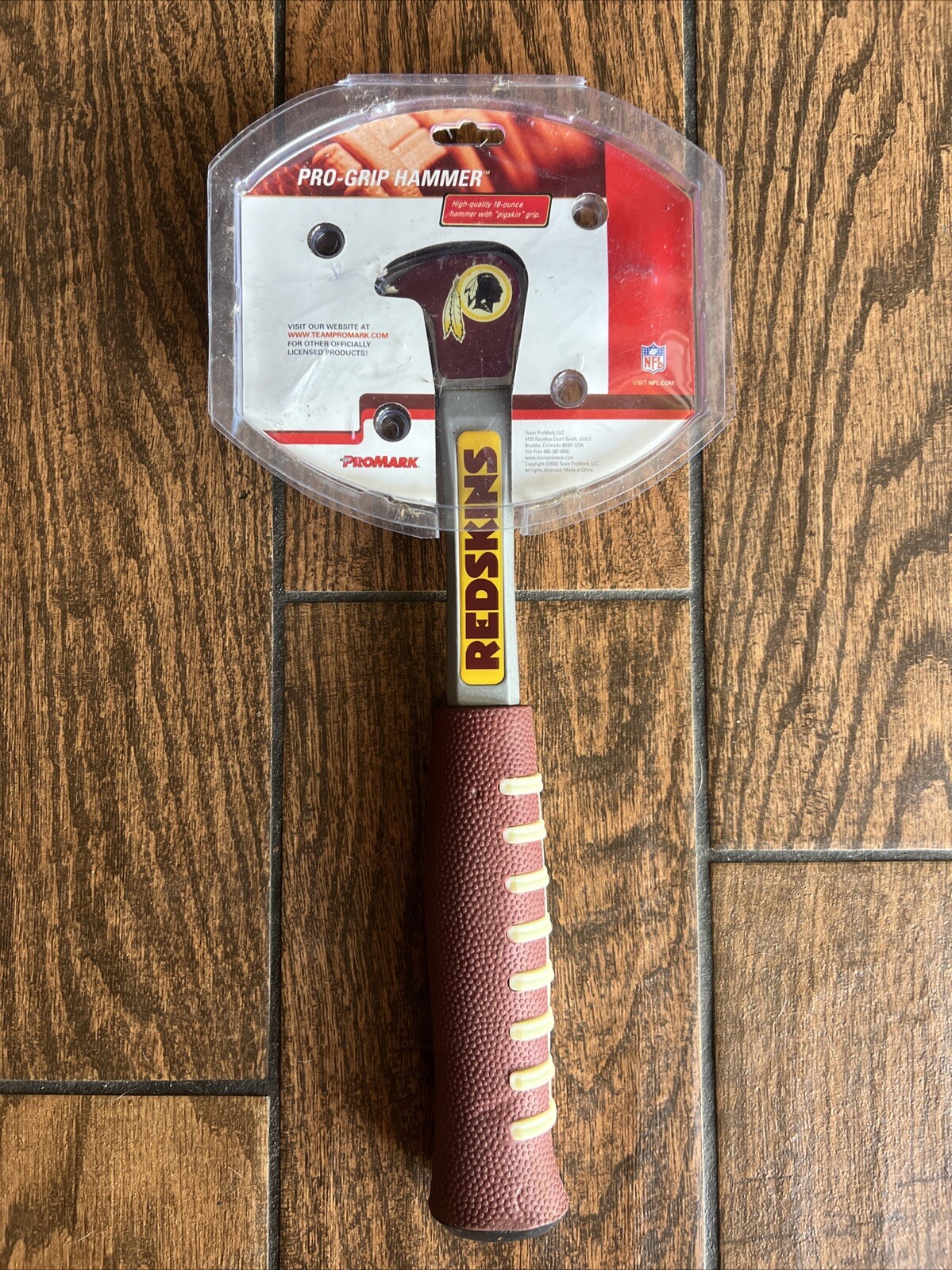 Washington Redskins Football Licensed Pro Grip Hammer 16oz Team Promark