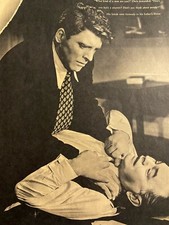 Burt Lancaster, Edward G. Robinson, Full Page Vintage Pinup 