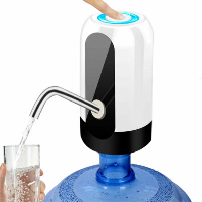 USB Water Bottle Pump Dispenser Automatic 5 Gallon Universal Electric ...