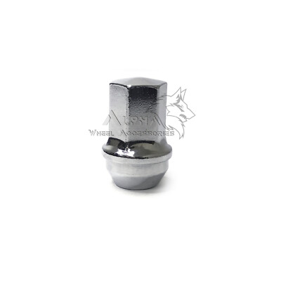 32 Chrome Dodge OEM Factory Style Lug Nuts 9/16 For Ram 2500 3500 Trucks 7/8 Hex