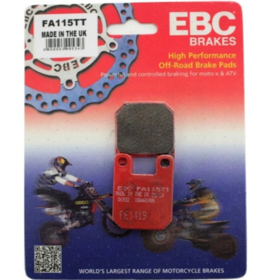 FA115TT EBC PREMIUM BREMSBELÄGE passend für ECO BUSHMAN 150 LX 150 GY R