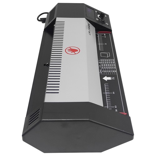 110V 13" A3 Laminator Hot&Cold Laminating Machine, 4-Roller Laminator Machine w - Picture 18 of 24