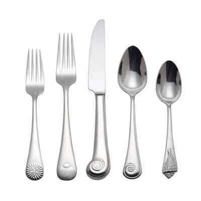 Reed & Barton SEA SHELLS Silverware Stainless 18/10 Korea YOUR CHOICE