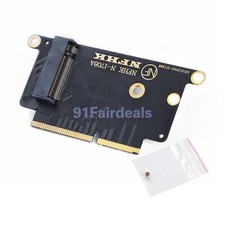 A1708 NVMe PCI Express PCIE to NGFF M2 SSD Adapter Card for Apple Macbook Pro Re