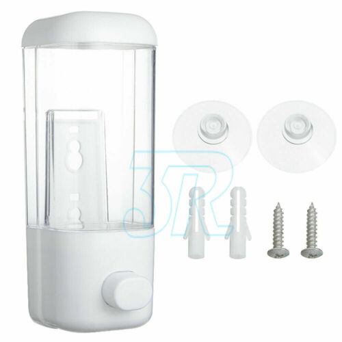 500ml Soap Dispenser Wall Mount Hand Wash Shampoo Shower Liquid Container Manual - Picture 2 of 9