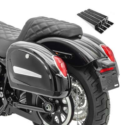 Borse Laterali rigide per Harley Davidson Sportster 1200 MGH | eBay