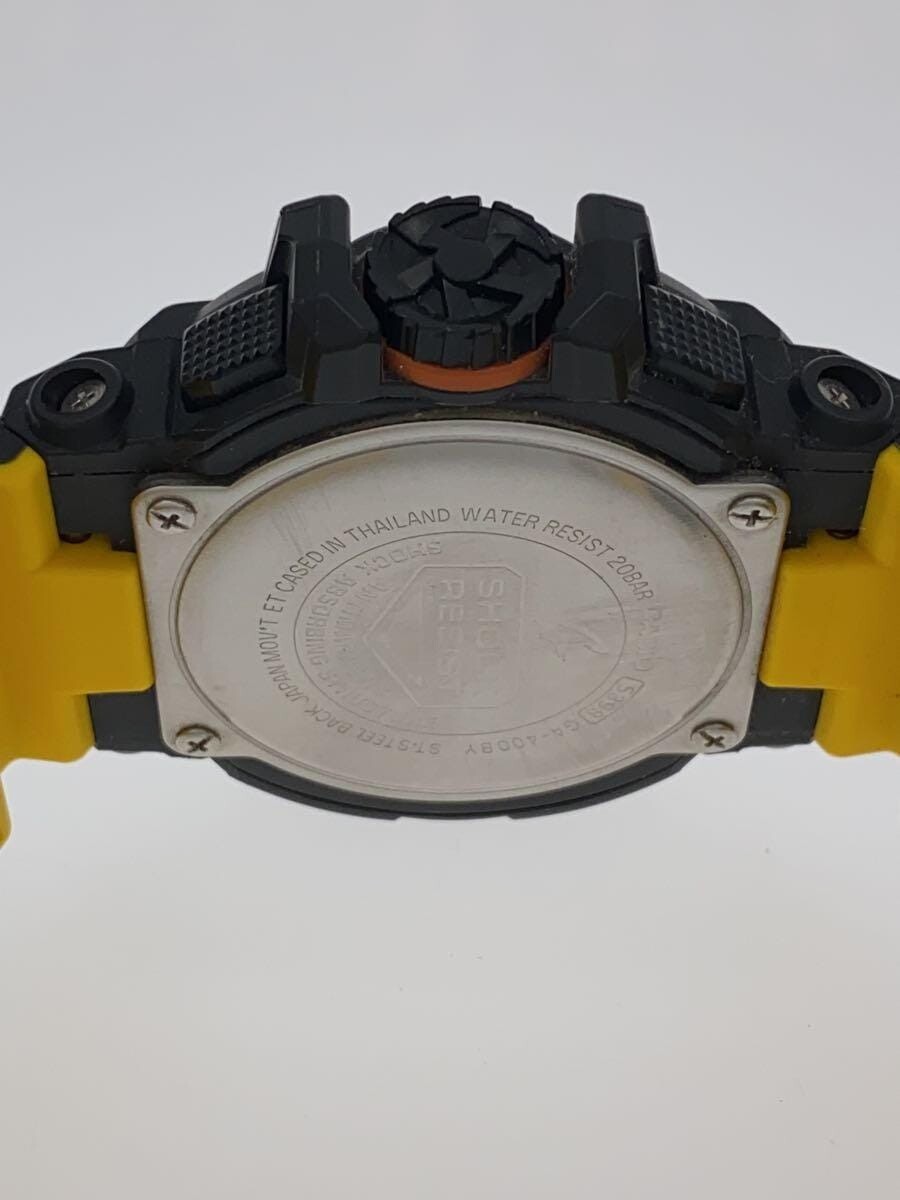 CASIO G-SHOCK GA-400BY-1AJF Black x Yellow color watch body CASIO G-SHOCK GA-400BY-1AJF Black x Yellow color watch body