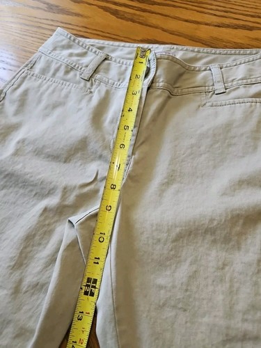 J Jill Womens Shorts Size 6 Genuine Fit Below Waist Khaki Cotton Mix Spandex - Picture 8 of 13