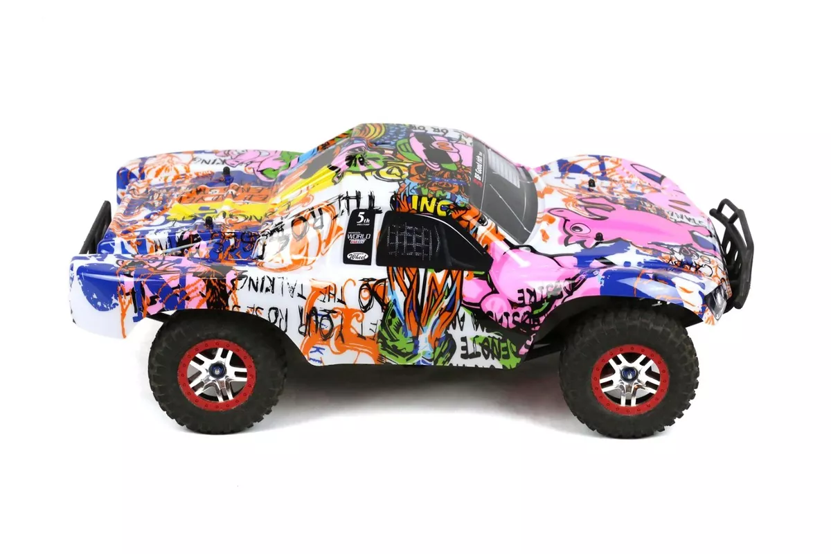 Custom Body Graffiti Pink Pig for Traxxas Slash 1 10 Truck Car