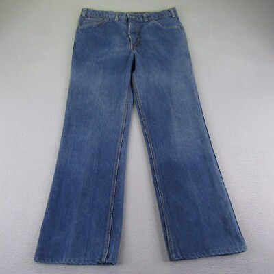 Vintage Levis Jeans Mens 36x34 Blue Denim Orange Tab 1980 Olympic