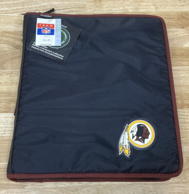 Vintage Washington Mead Team NFL Zipper Trapper Keeper 1998 New Old Stock