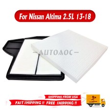 Engine & Cabin Air Filter For NISSAN Altima 2.5L 2019-2024 US SELLER