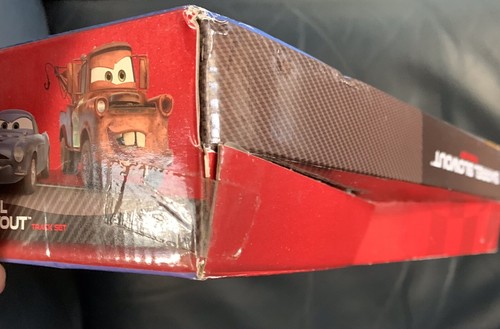 DISNEY PIXAR CARS 2 BARREL BLOWOUT UNASSEMBLED TRACK SET FINN McMISSILE BOX NEW - Picture 7 of 8