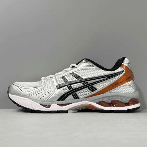 New ASICS GEL-Kayano 14 Low Silver Piquant Orange 1201A019-109 Sneakers - Picture 9 of 10