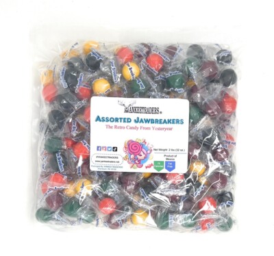 Jawbreakers, Assorted, 2 lbs. ~ YANKEETRADERS  ~ FREE SHIPPING