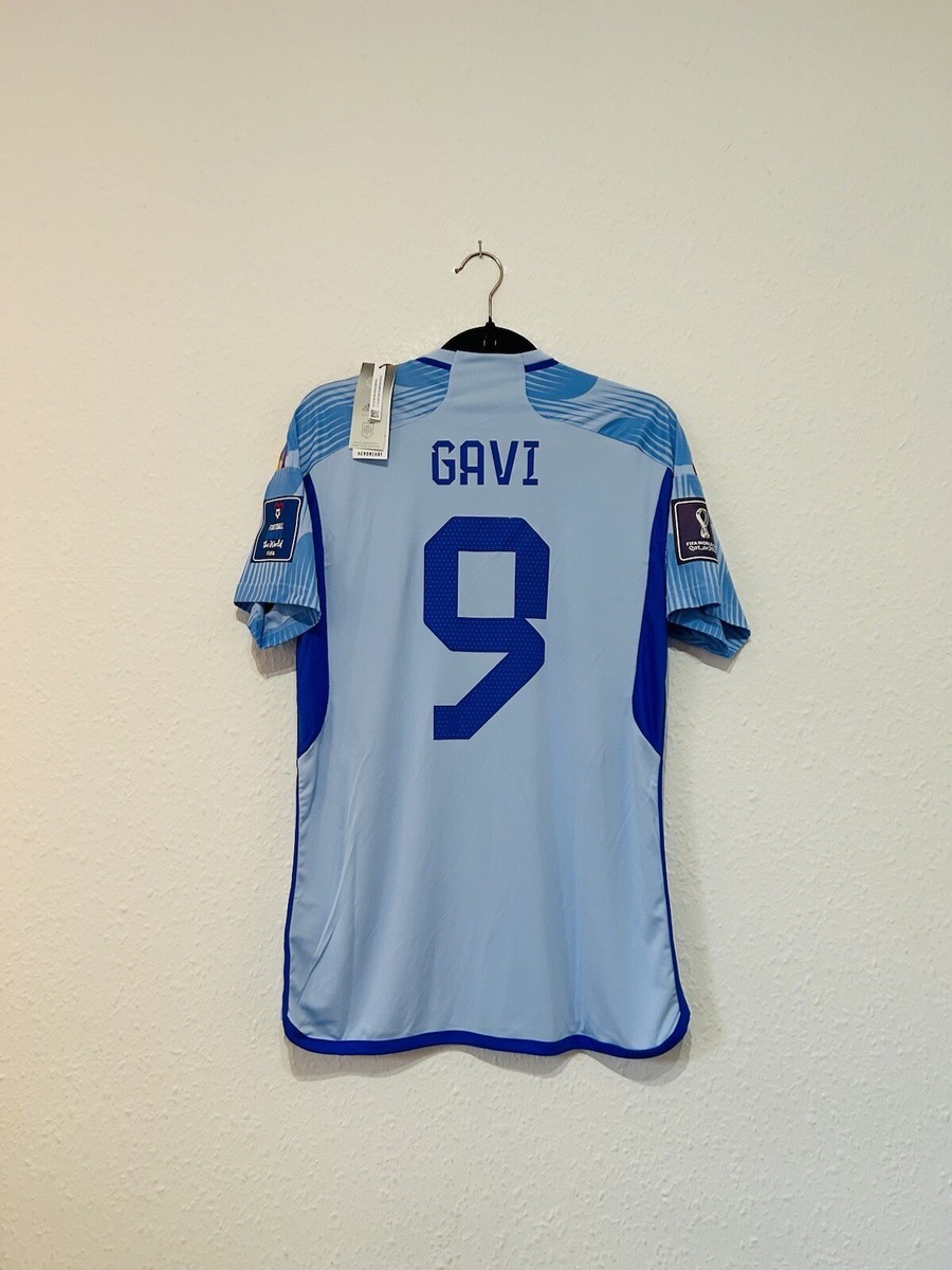BNWT GAVI 9 Spain Football Shirt Men's M Adidas World Cup