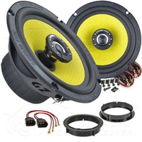 Ground Zero Lautsprecher FüR VW Tiguan I / 1 2007-2015 TüR Heck Koax 130W #A467