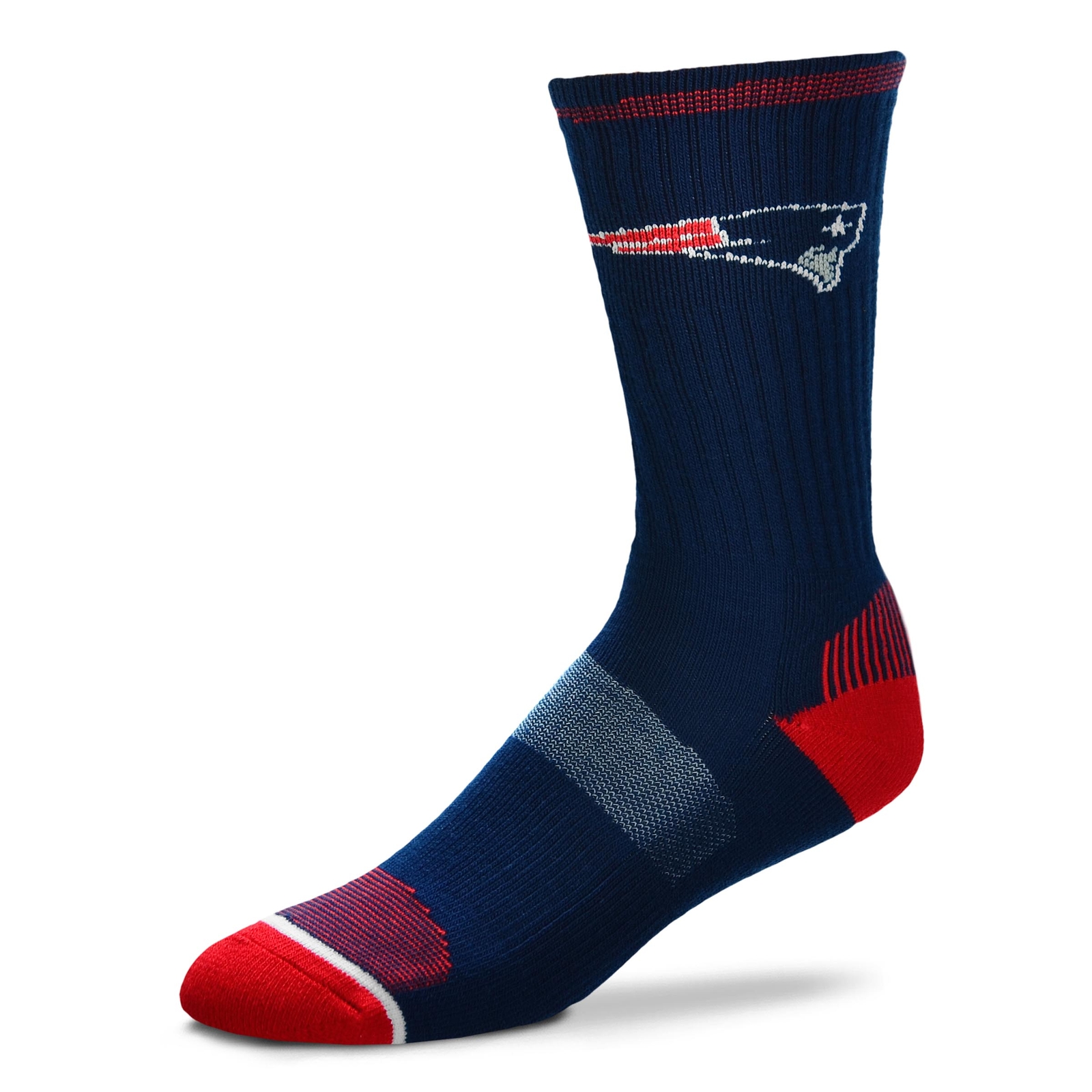 New England Patriots Velocity Socks, Large