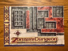 Zanzer's Dungeon Map: From the Easy to Master Adv Dungeons & Dragons Boxed Set