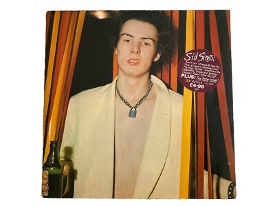 Sid Vicious - Sid Sings - Org. UK Vinyl - lila Hype Aufkleber innen verboten Etikett