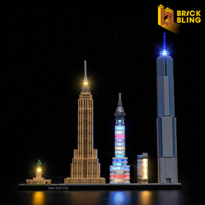 BrickBling LED Licht für LEGO Architecture New York City 21028 (Standard)