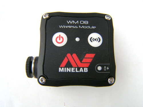 Minelab WM 08 Wireless Module Equinox 600 / 800 Metal Detector headphone wm08
