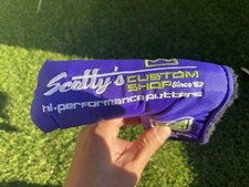 Scotty Cameron Putter Cover 2006 Scottys Custom Shop Peel Out Purple [Mint]