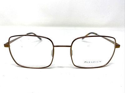 Paradigm 20-20 BZ 51-19-145 Bronze Brown Metal Full Rim Eyeglasses Frame CN57