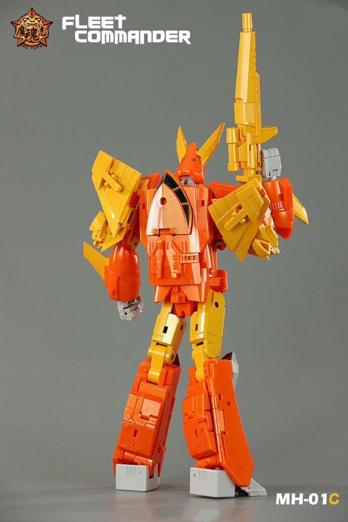 MHZ TOYS MH-01C Orange Hurricane MH01C Cyclonus Robot Action MHZ TOYS MH-01C Orange Hurricane MH01C Cyclonus Robot Action