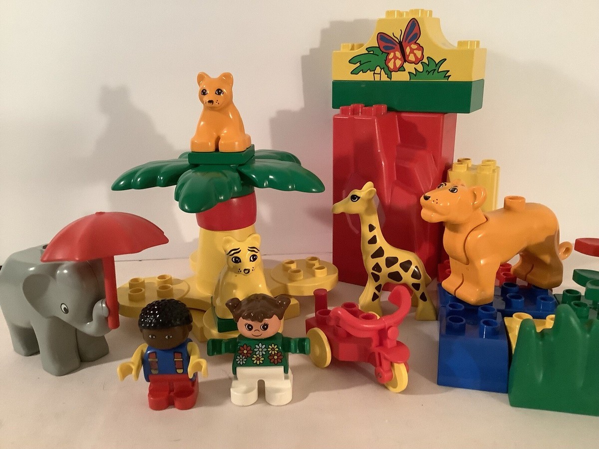 Lego Duplo Zoobear Set Lego Duplo #2865 Children's Zoo Merry-Go-Round