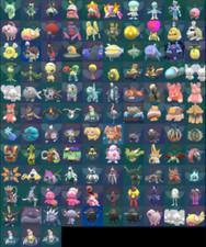 Pokemon Scarlet Violet Random 6IV Shinies with held items BONUS IN DESCRIPTION