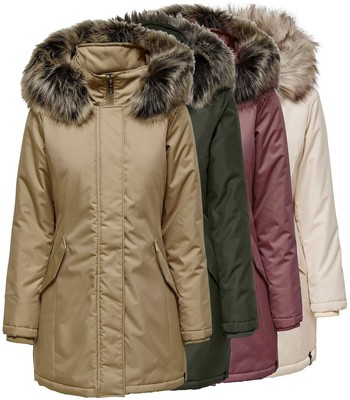 Parka Beige Damen Only Only Winter Jacke Damen Only Damen