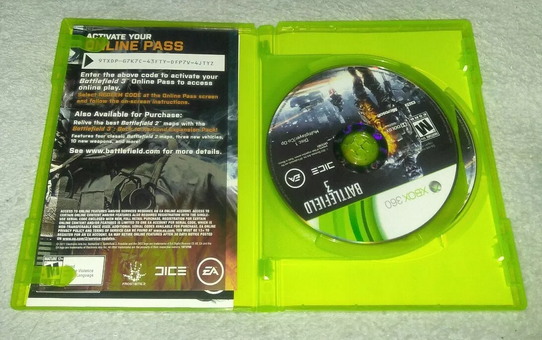 Battlefield 3 - Xbox 360 Game 14633197372