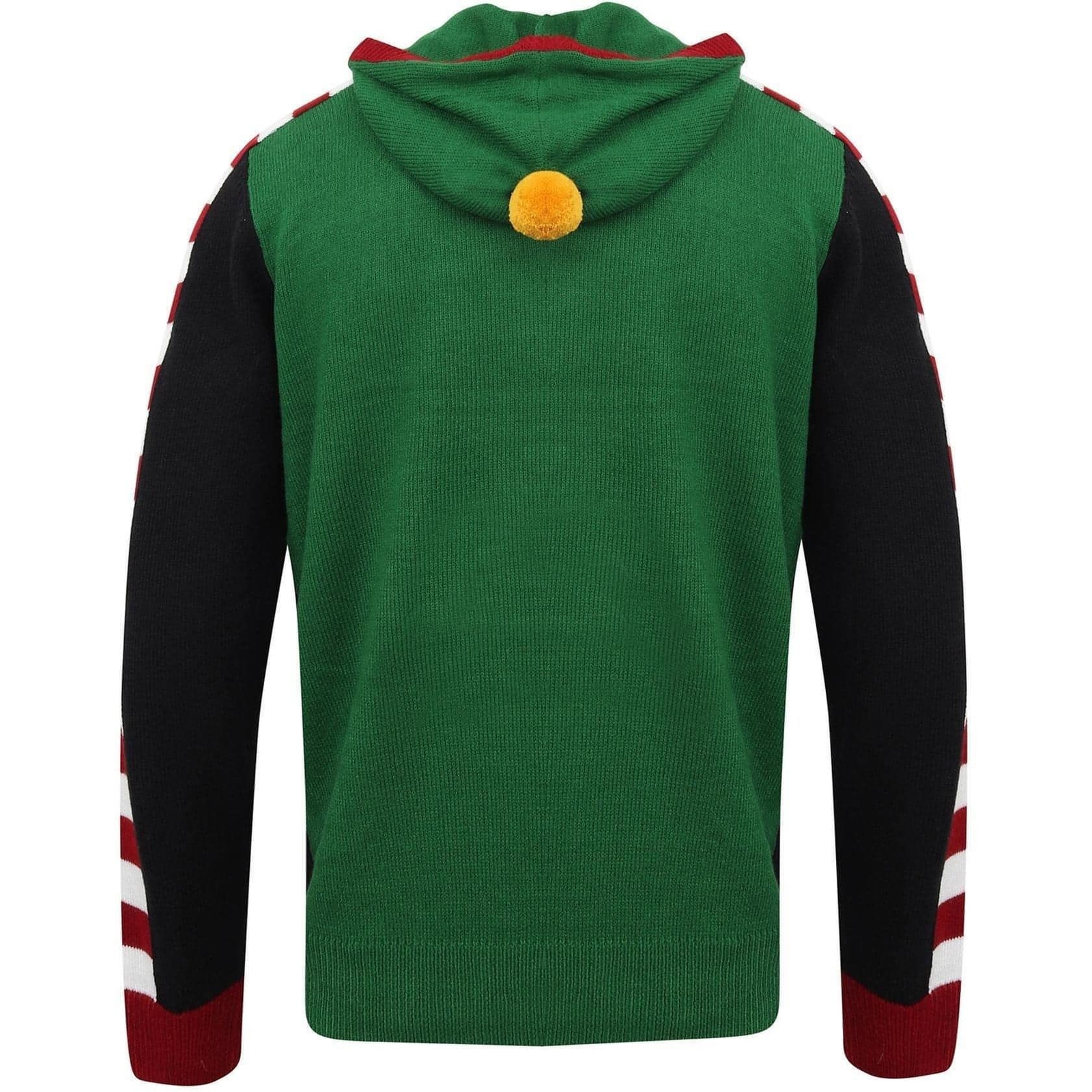 Christmas Festive Elf Body Mens Hooded 