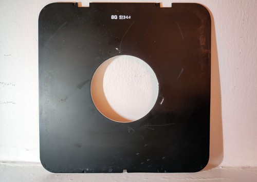 PLAUBEL 8x10 panneau objectif métal 166x166 mm Copal #3 / Compur #3 *livraison gratuite* - Photo 2/4