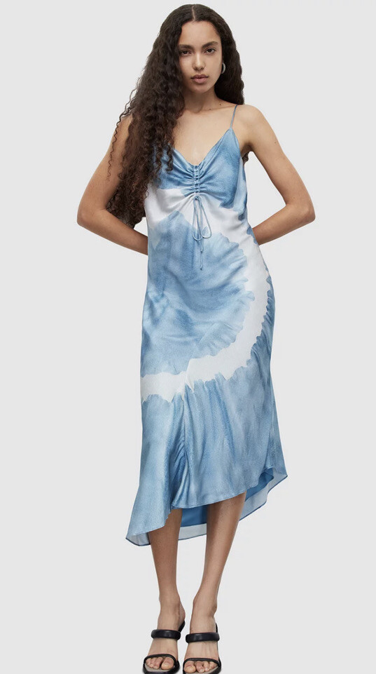 all saints blue dress AllSaints ULLA - Cocktail dress / Party dress - electric blue/blue