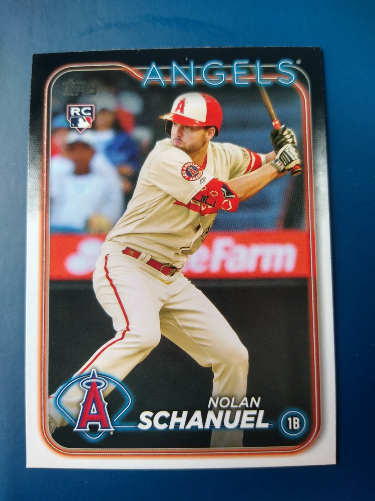 2024 Topps Series 1 Nolan Schanuel #53 Los Angeles Angels Rookie RC