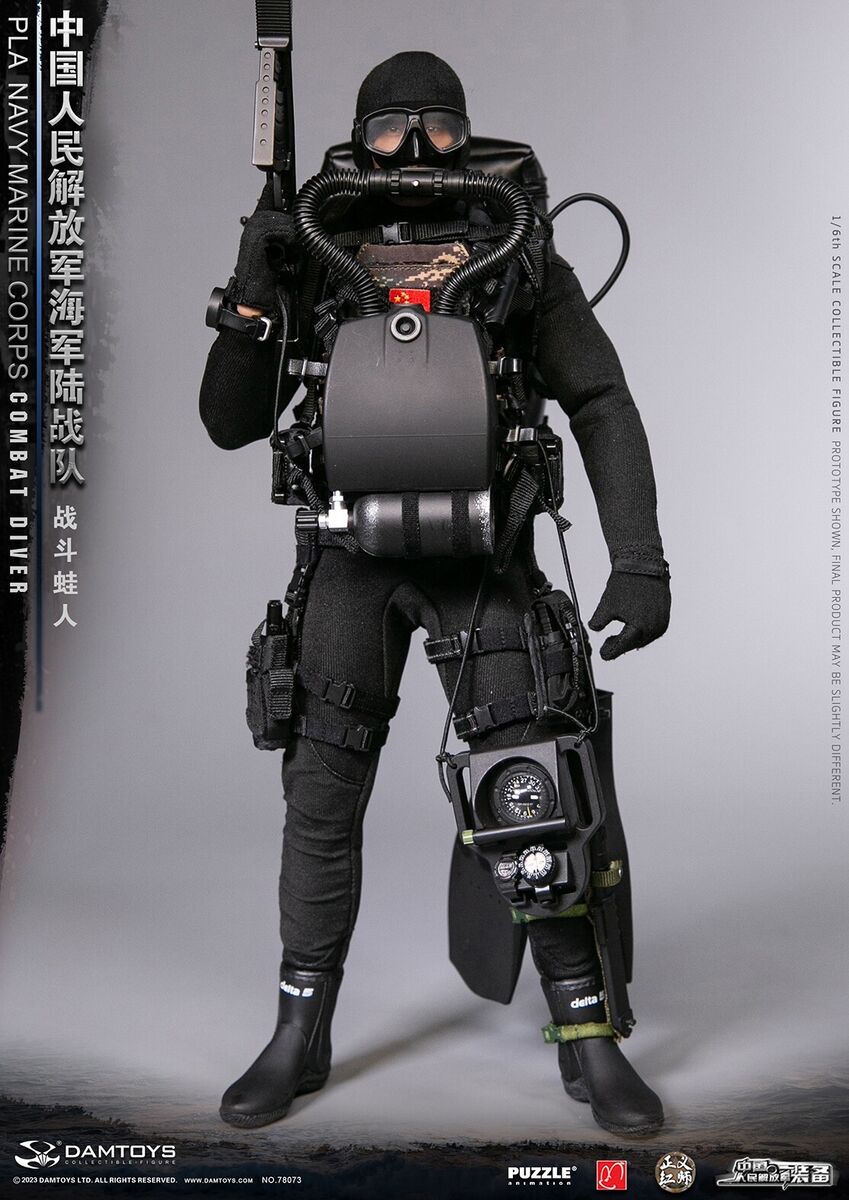 Ready! DAMTOYS DAM 78073 1/6 PLA Navy Marine Corps Combat Ready! DAMTOYS DAM 78073 1/6 PLA Navy Marine Corps Combat