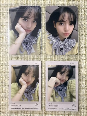 【4er Set】LISA (BLACKPINK) 0327 Photobook v2 ygselect ktown4u YG K4 POB