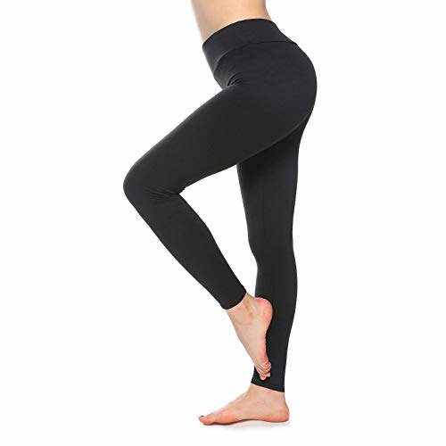 Buttery Soft Yoga Leggings For Women - High Waisted Tummy Control With Pockets For Workout & Gym