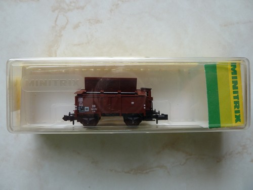 Minitrix 13667 Spur N DB Klappdeckelwagen OVP - TOP - NEU | Condition: Neu
