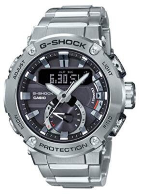 美品 CASIO G-SHOCK G-STEEL GST-B200X-1A2JF CASIO G-SHOCK G-STEEL GST-B200X-1A2JF Carbon Bezel Bluetooth