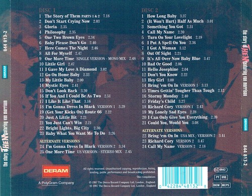 Them – The Story Of Them Featuring Van Morrison (The Decca Anthology 1964-1966) - Bild 2 von 2