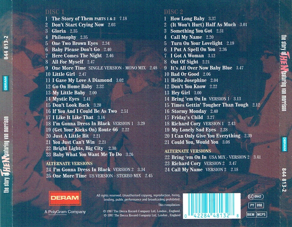 Them – The Story Of Them Featuring Van Morrison (The Decca Anthology 1964-1966) - Bild 2 von 2