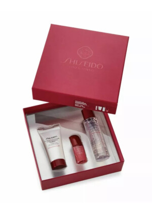 SHISEIDO GINZA TOKYO THE GIFT OF CLEANSING ESSENTIALS 3 PCS GIFT SET NIB